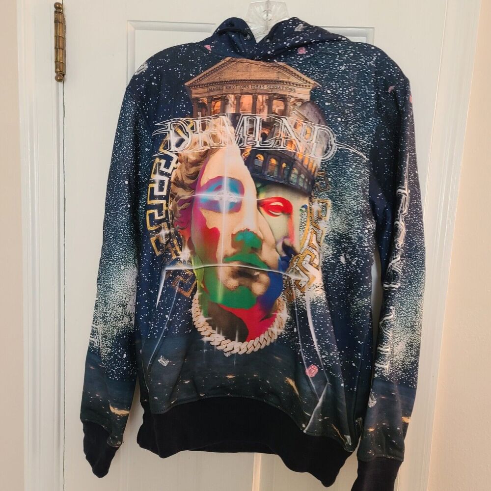 Dreamland God's Pullover Hoodie Size Medium NWT